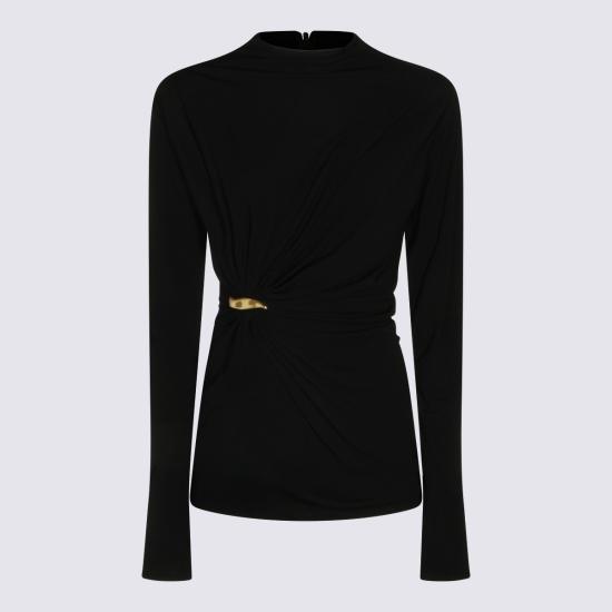 26SS 보테가베네타 긴팔 티셔츠 869452 V4YX01000 BLACK - BOTTEGA VENETA