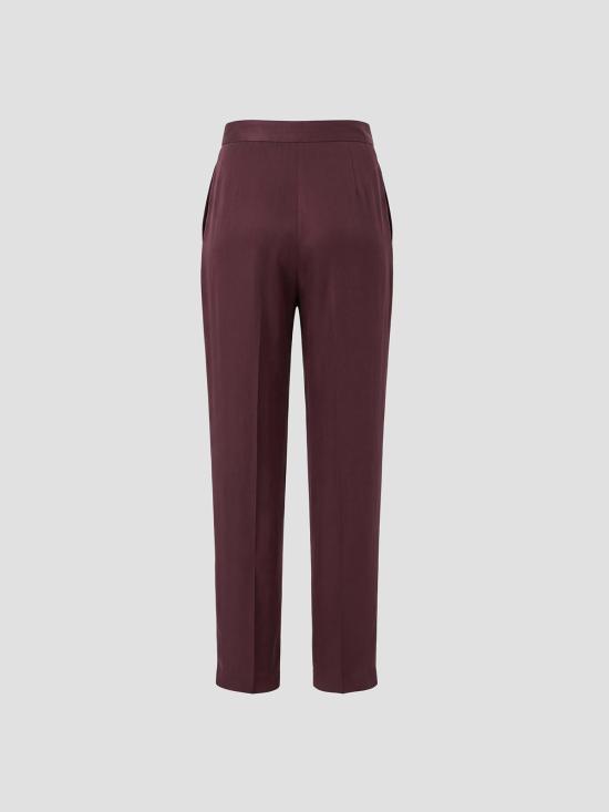 26SS 생로랑 스트레이트 팬츠 856580Y6J78 5060 AUBERGINE - SAINT LAURENT