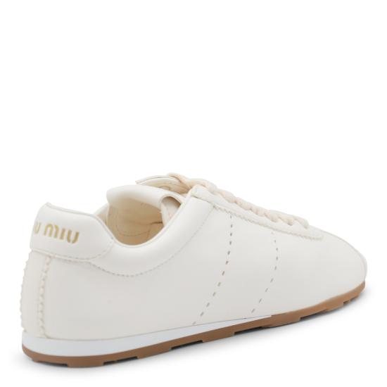 26SS 미우미우 플룸 블리치 스니커즈 5E114EF005 038F0304 AVORIO - MIU MIU
