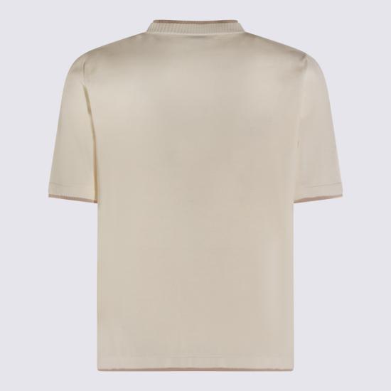 26SS 일레븐티 반팔 티셔츠 M76MAGM31 MAG0M0150102 BIANCO BEIGE - ELEVENTY