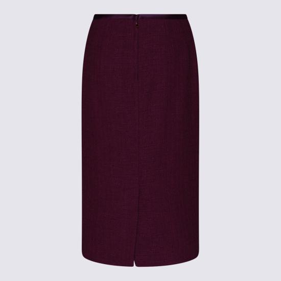 25FW 돌체앤가바나 미디 스커트 F4BBPT FMTACF0571 VIOLA - DOLCE & GABBANA