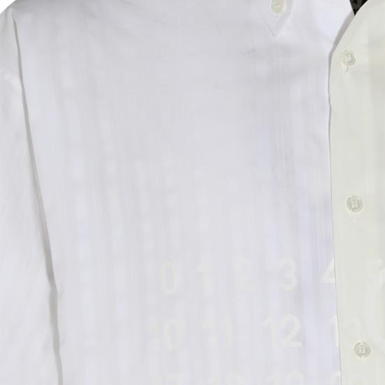 26SS MM6 메종마르지엘라 반팔 셔츠 SH0DR0007 MTN135961 WHITE - MM6 MAISON MARGIELA