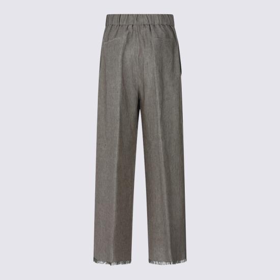 26SS 안토넬리 피렌체 스트레이트 팬츠 N8952Q 528343 Khaki - ANTONELLI FIRENZE