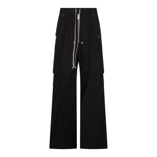26SS 릭 오웬스 스트레이트 팬츠 RU01F2339 P09 BLACK