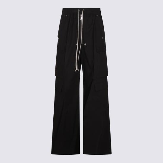 26SS 릭 오웬스 스트레이트 팬츠 RU01F2339 P09 BLACK - RICK OWENS