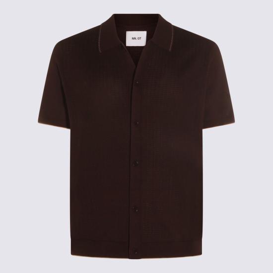26SS 엔엔07 반팔 셔츠 2610000017 880 DEEP TRUFFLE