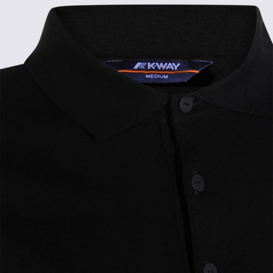 26SS 까웨 폴로 티셔츠 K4126RW USY BLACK PURE - K-WAY