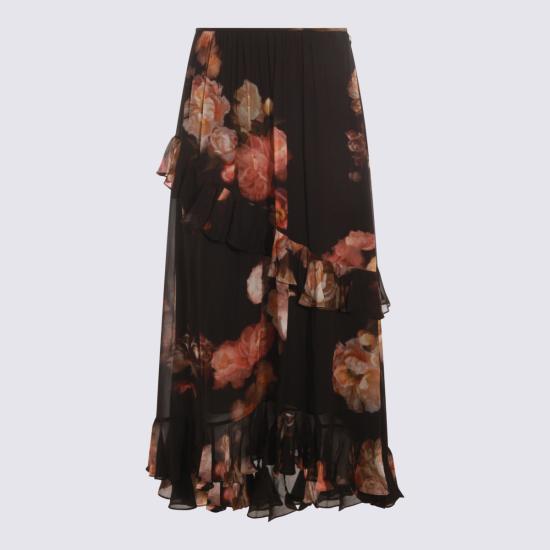 25FW 짐머만 롱 스커트 5352SF251 RFLR RUSSET FLORAL - ZIMMERMANN