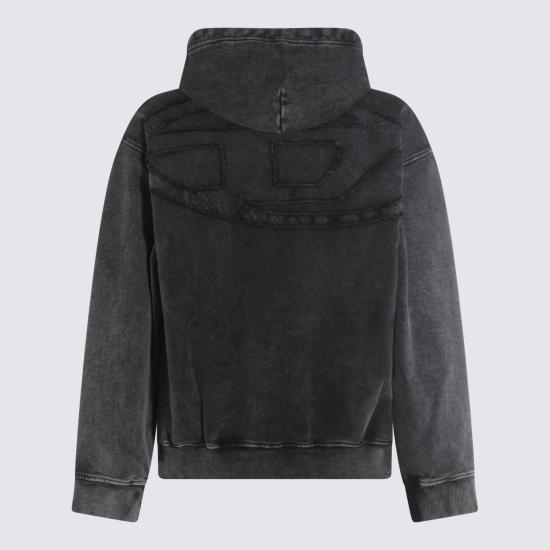 26SS 디젤 s-boxt-hood-den 후드티셔츠 A19325 0KIBZ9XXA Grey - DIESEL