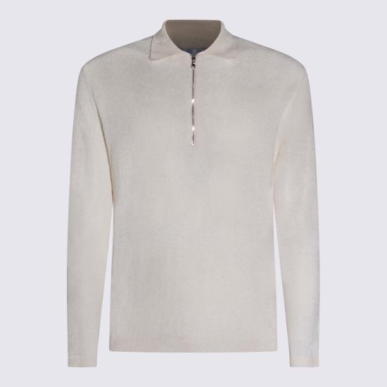 26SS 세븐 게이지 폴로 티셔츠 PUL1037 24201 CREAM