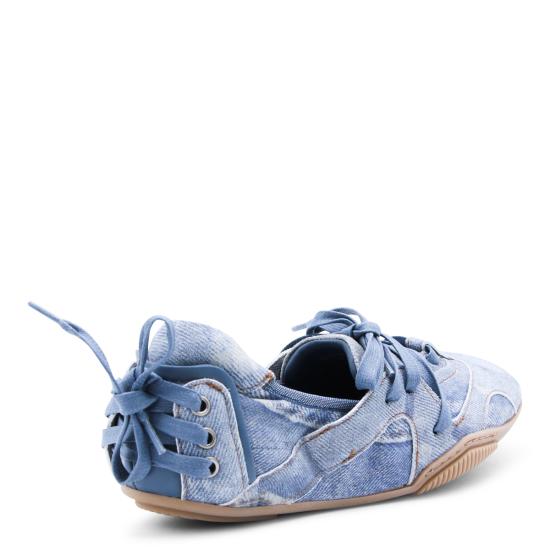 26SS 아크네 스튜디오 레이스업 레더 슈즈 AD0774 228 LIGHT BLUE - ACNE STUDIOS