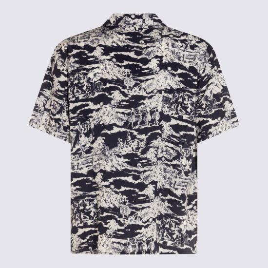 26SS 마우나케아 반팔 셔츠 MKU142 HP28 Navy - MAUNA KEA