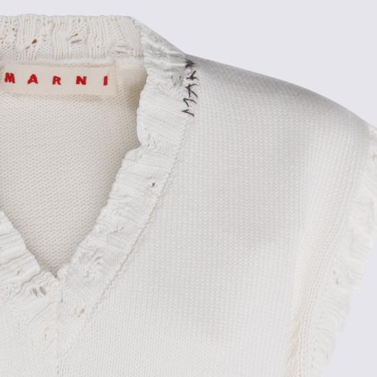 26SS 마르니 민소매 티셔츠 CVMD0088A0 UFC65200W01 LILY WHITE - MARNI