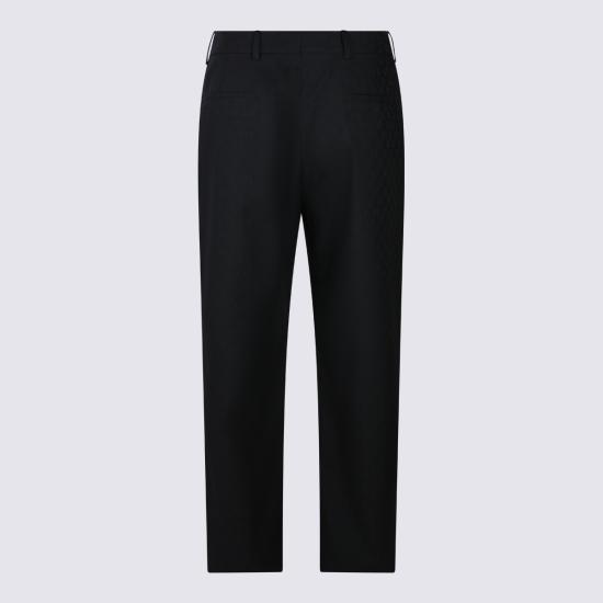26SS 구찌 GG 울 팬츠 864053 ZAUUC1000 BLACK - GUCCI