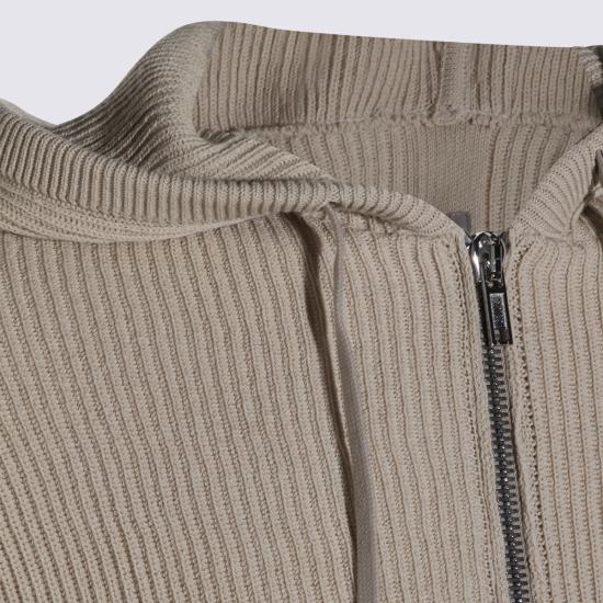 26SS 릭 오웬스 집업 니트 RU01F2614 KWVH138 SAND - RICK OWENS