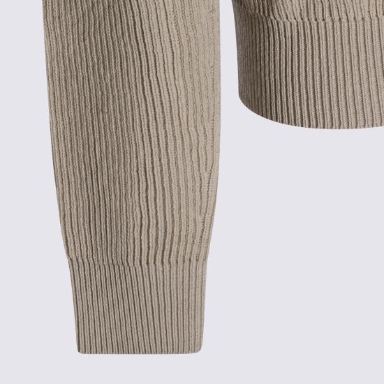 26SS 릭 오웬스 집업 니트 RU01F2614 KWVH138 SAND - RICK OWENS