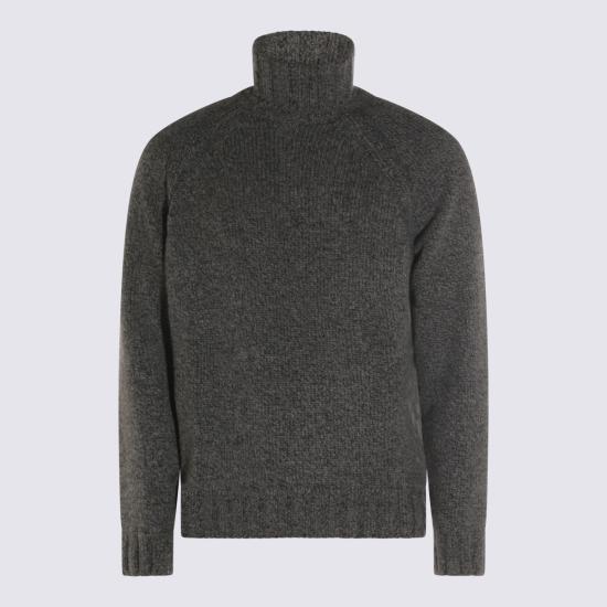 25FW 에르메네질도제냐 터틀넥 UGB30A2 320901 DARK GREY - ERMENEGILDO ZEGNA