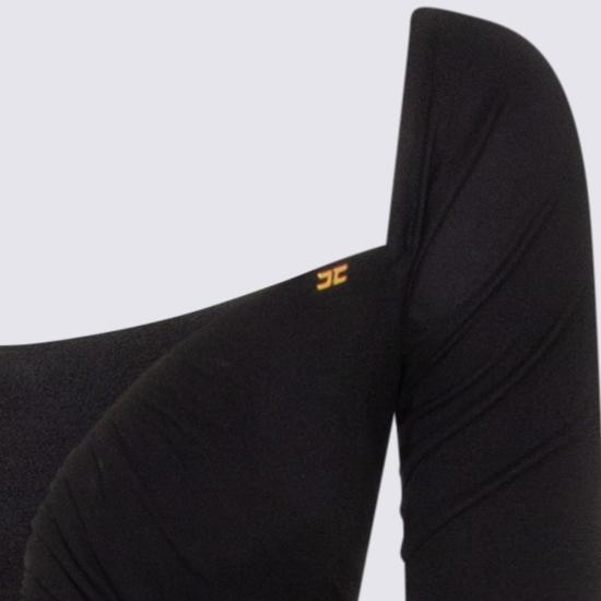 26SS 엘리자베타프랜치 롱 원피스 ABR1061E2 110 NERO - ELISABETTA FRANCHI