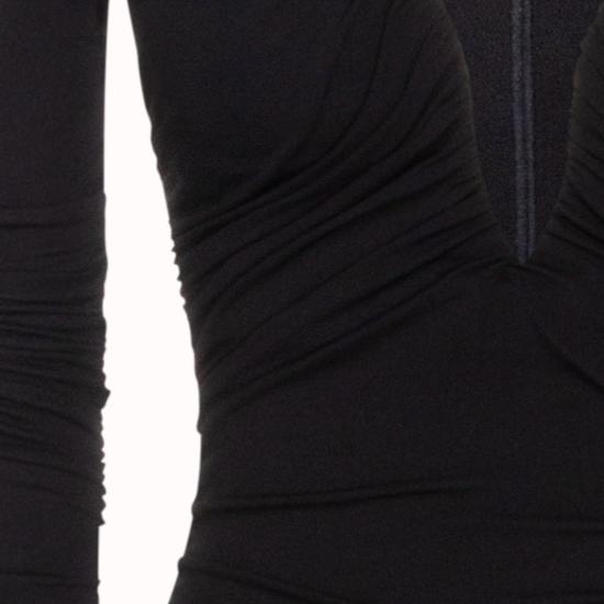 26SS 엘리자베타프랜치 롱 원피스 ABR1061E2 110 NERO - ELISABETTA FRANCHI