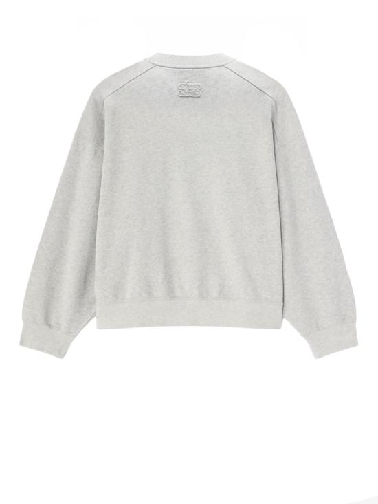 26FW 가니 에센셜 크루넥 티셔츠 A1060022 920 GREY - GANNI