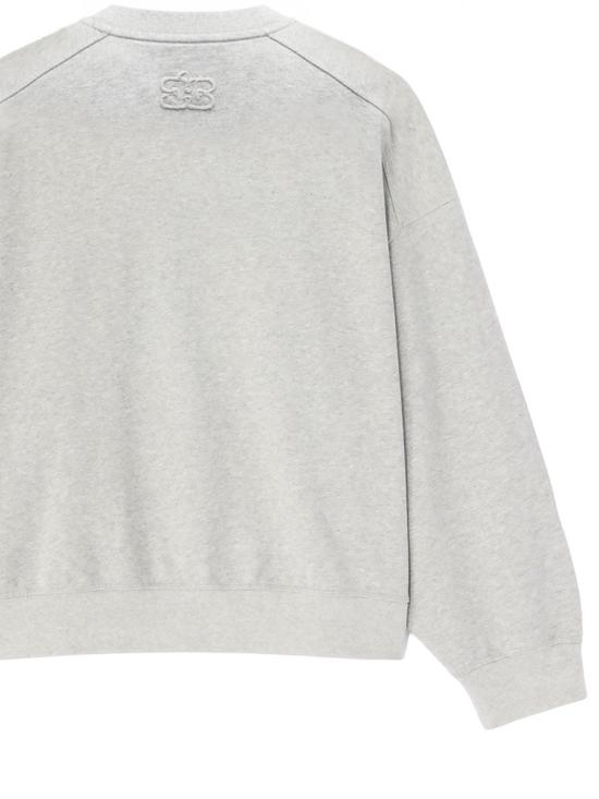 26FW 가니 에센셜 크루넥 티셔츠 A1060022 920 GREY - GANNI