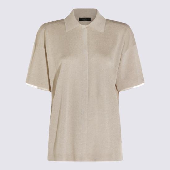 26SS 파비아나 필리피 폴로 티셔츠 MAD276F492 M1098200 Beige