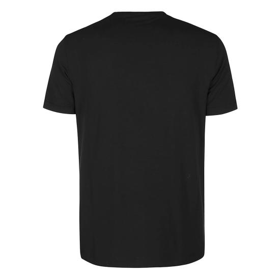 26SS 조르지오 아르마니 반팔 티셔츠 6GST56 SJP4ZUC99 BLACK - GIORGIO ARMANI