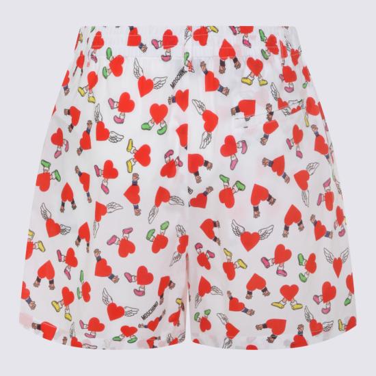 26SS 모스키노 숏팬츠 261ZZ0331 02591001 WHITE - MOSCHINO