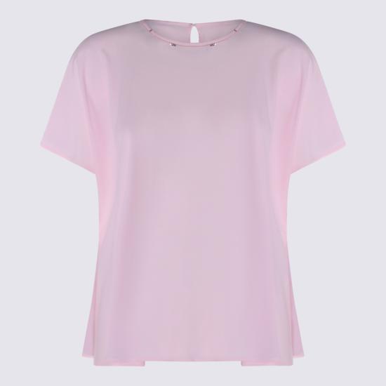 26SS 파비아나 필리피 반팔 티셔츠 TPD276F729 M2132202 ROSA - FABIANA FILIPPI