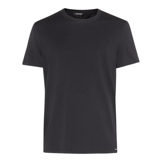 26SS 톰포드 반팔 티셔츠 T4M08 1410002 BLACK