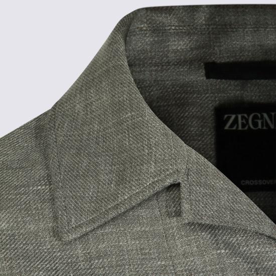 26SS 에르메네질도제냐 자켓 RUHV22A3 SOT6BN08G Grey - ERMENEGILDO ZEGNA