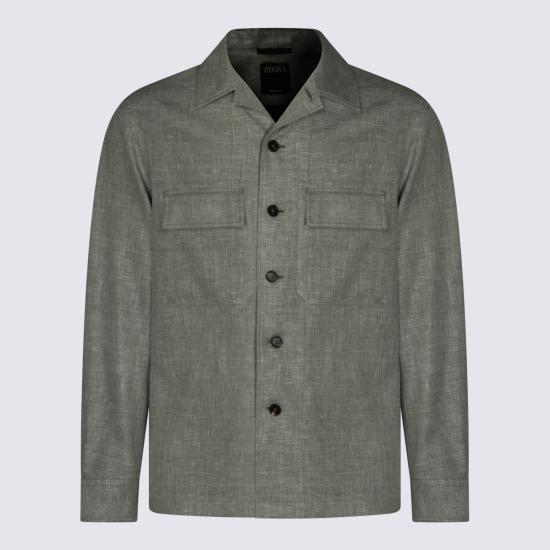 26SS 에르메네질도제냐 자켓 RUHV22A3 SOT6BN08G Grey