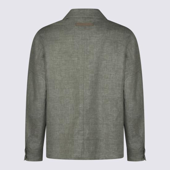 26SS 에르메네질도제냐 자켓 RUHV22A3 SOT6BN08G Grey - ERMENEGILDO ZEGNA
