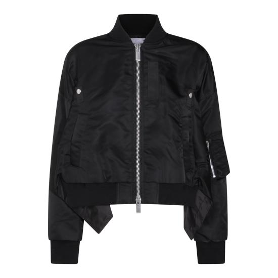 26SS 사카이 봄버 자켓 2608304 001 BLACK