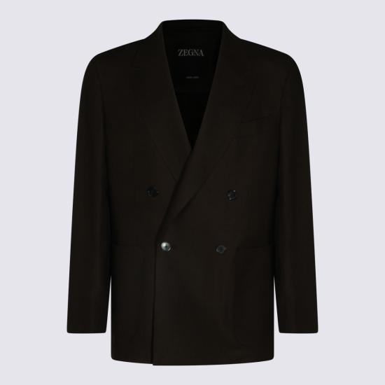 26SS 에르메네질도제냐 수트 자켓 R373528A3 1DJ3S07R COFFEE