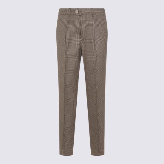 26SS 브루넬로 쿠치넬리 스트레이트 팬츠 MZ419L00H C002 - BRUNELLO CUCINELLI