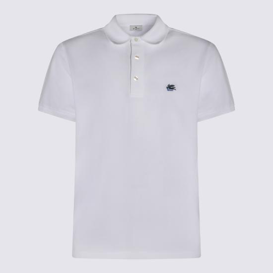 26SS 에트로 로고 코튼 폴로 티셔츠 MRMD0005 AU135W0001 White