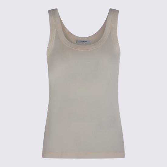 26SS 르메르 저지 탱크탑 TS0001 LJ1016WH048 LIGHT CREAM