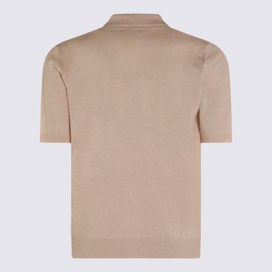 26SS 일레븐티 폴로 티셔츠 M76MAGM40 MAG0M00102 Sabbia - ELEVENTY