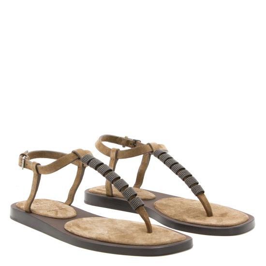 26SS 브루넬로 쿠치넬리 샌들 MZSFC3151 C8921 - BRUNELLO CUCINELLI