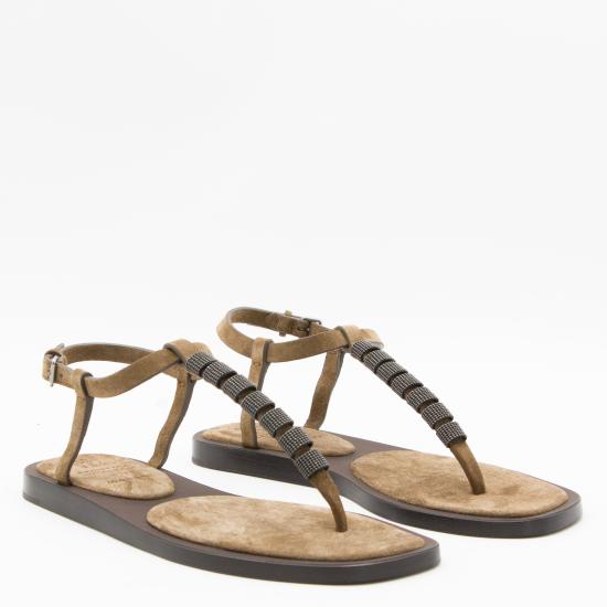 26SS 브루넬로 쿠치넬리 샌들 MZSFC3151 C8921 - BRUNELLO CUCINELLI