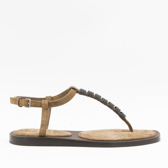 26SS 브루넬로 쿠치넬리 샌들 MZSFC3151 C8921 - BRUNELLO CUCINELLI