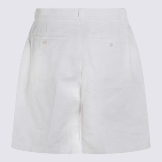 26SS 카사블랑카 숏팬츠 MSP26TR380 01 WHITE - CASABLANCA