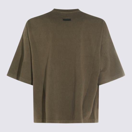 26SS 피어오브갓 반팔 티셔츠 FG9M10 9960HWJ298 Brown - FEAR OF GOD