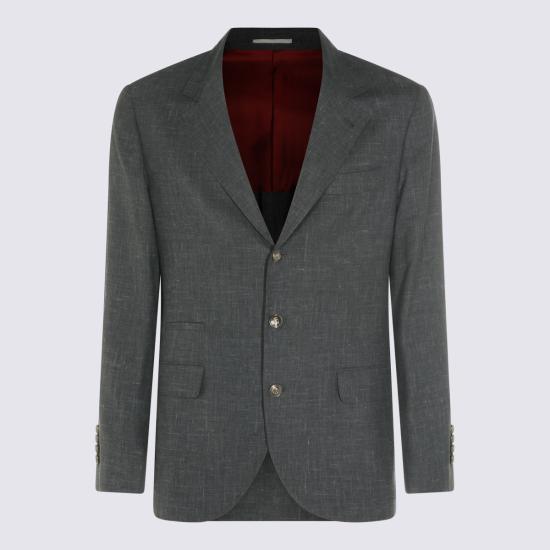 26SS 브루넬로 쿠치넬리 수트 자켓 MZ4047BTD2 C003 - BRUNELLO CUCINELLI