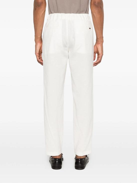 26SS 에르노 스트레이트 팬츠 PT000185U17147 1000 BIANCO - HERNO