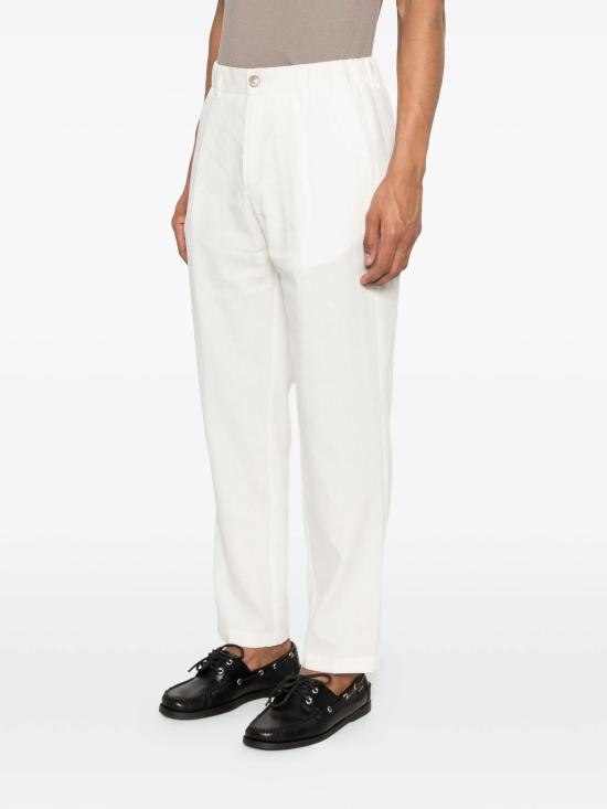 26SS 에르노 스트레이트 팬츠 PT000185U17147 1000 BIANCO - HERNO