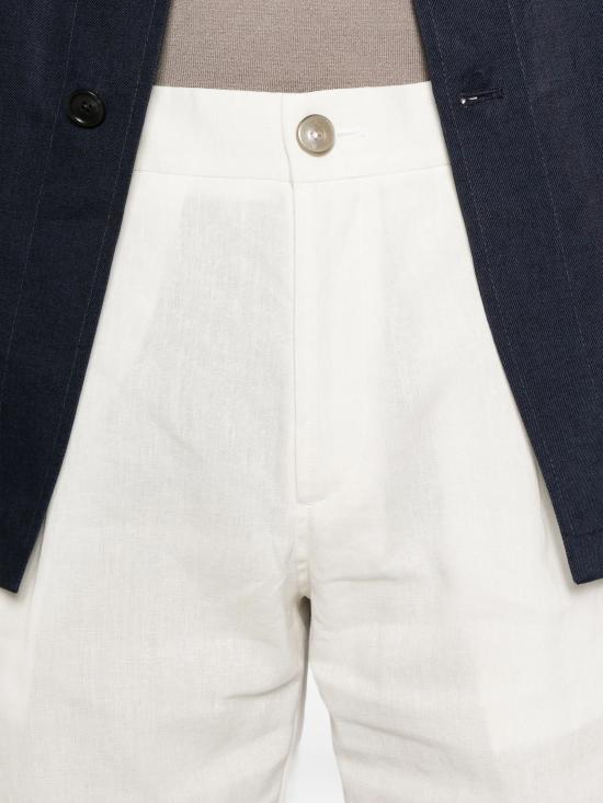 26SS 에르노 스트레이트 팬츠 PT000185U17147 1000 BIANCO - HERNO