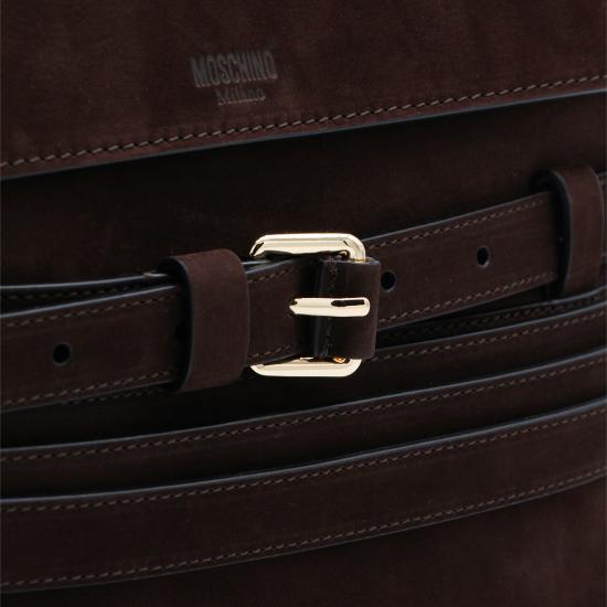 26SS 모스키노 숄더백 MD4165PP0O FP0307 CHOCOLATE - MOSCHINO