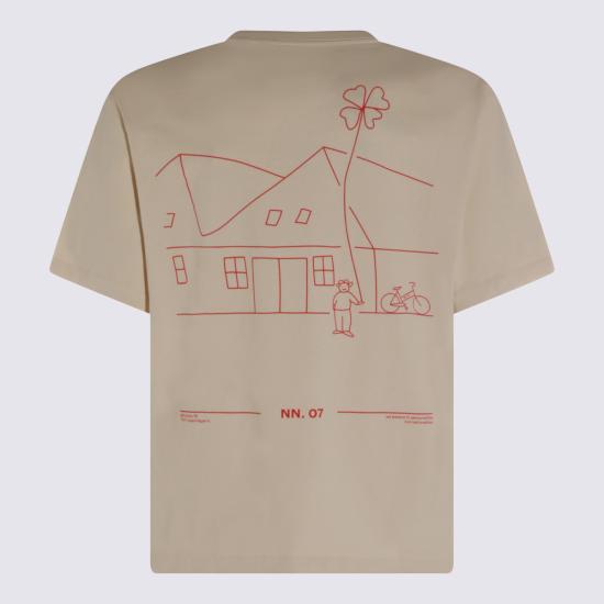 26SS 엔엔07 반팔 티셔츠 2610000120 016 IVORY - NN07